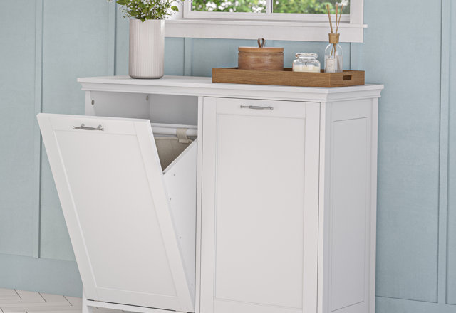 Cabinet Laundry Hampers for Less